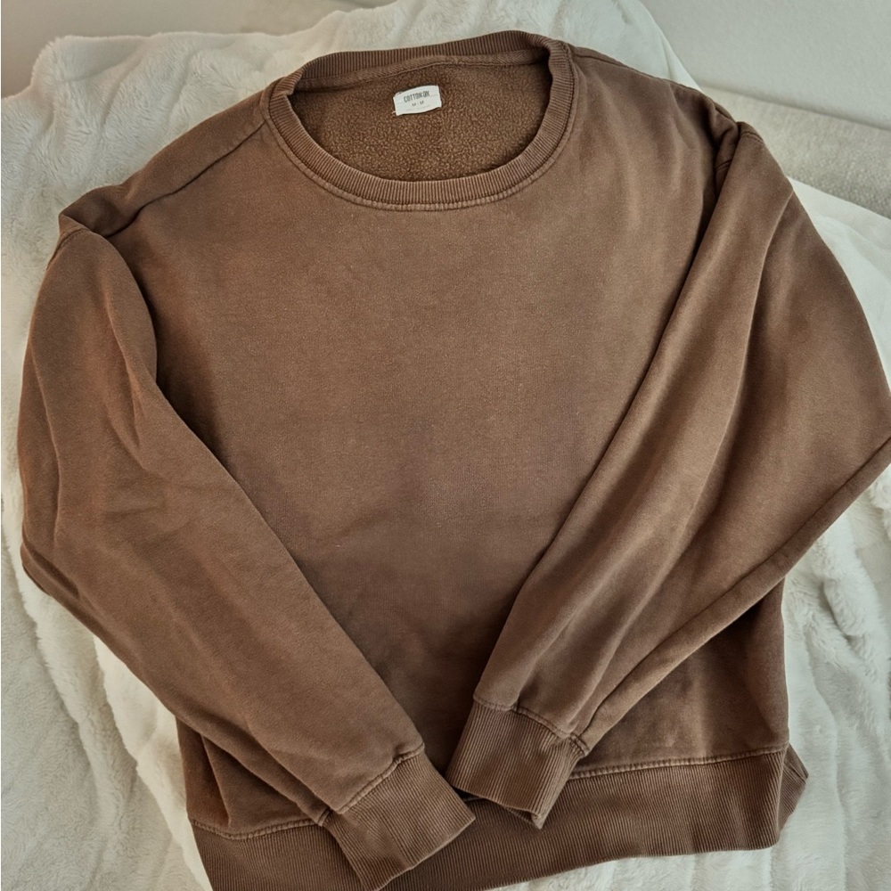 Cotton On Brown Crewneck
